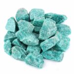 Apatit Rohsteine blau Ø ca. 30 – 50 mm Edelsteine Heilsteine bei Wunderstein24