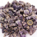 Amethyst Chevron Rohsteine Ø ca. 10 – 30 mm Edelsteine Heilsteine bei Wunderstein24