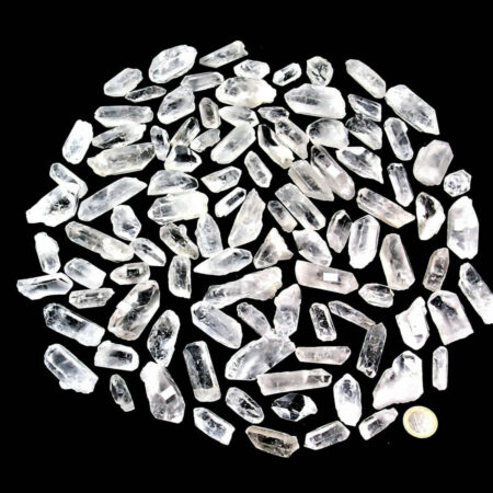 Bergkristall Spitzen Länge ca. 30 – 60 mm Edelsteine Heilsteine bei Wunderstein24