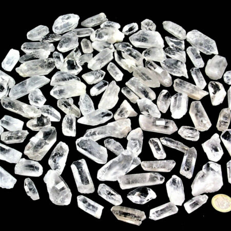Bergkristall Spitzen Länge ca. 30 – 60 mm Edelsteine Heilsteine bei Wunderstein24