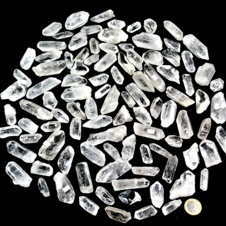 Bergkristall Spitzen Länge ca. 30 – 60 mm Edelsteine Heilsteine bei Wunderstein24