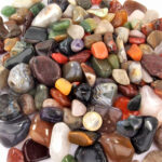 Bunter Trommelstein-Mix Mischung aus aller Welt Ø ca. 30 – 60 mm Edelsteine Heilsteine bei Wunderstein24