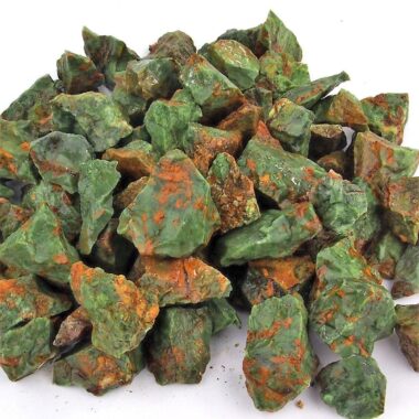 Chrysopras Rohsteine Ø ca. 30 – 50 mm Edelsteine Heilsteine bei Wunderstein24