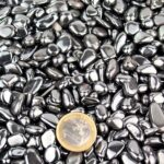 Hämatit | Blutstein Trommelsteine Ø ca. 8 – 12 mm Edelsteine Heilsteine bei Wunderstein24