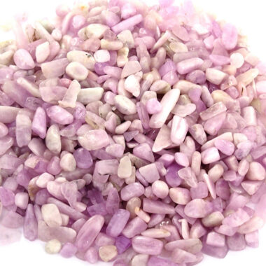 Kunzit | SpodumenTrommelsteine Ø ca. 10 – 20 mm Edelsteine Heilsteine bei Wunderstein24