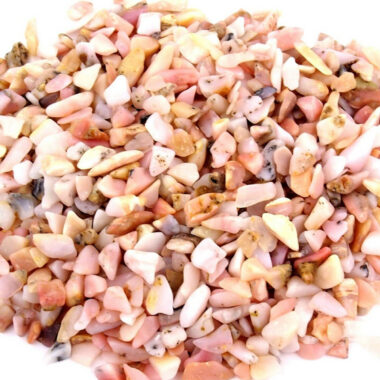 Opal Trommelsteine pink | rosa Ø ca. 8 – 15 mm Edelsteine Heilsteine bei Wunderstein24
