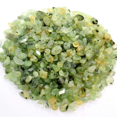 Prehnit Trommelsteine Ø ca. 8 – 12 mm Edelsteine Heilsteine bei Wunderstein24