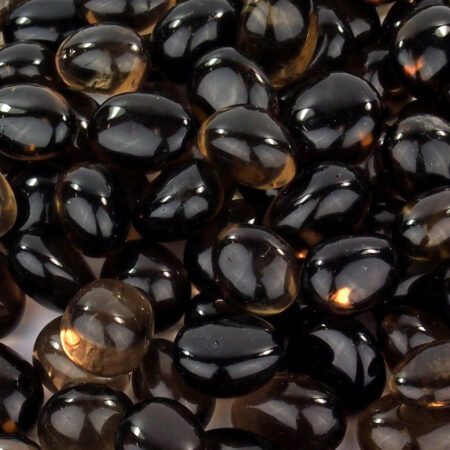 Rauchquarz Trommelsteine handpoliert Ø ca. 29 – 39 mm Edelsteine Heilsteine bei Wunderstein24