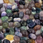 Fluorit Trommelsteine bunt Ø 23 – 33 mm Edelsteine Heilsteine bei Wunderstein24 Fluorit Trommelsteine bunt Ø 23 – 33 mm Edelsteine Heilsteine bei Wunderstein24