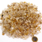 Rutilquarz Trommelsteine Ø ca. 8 – 12 mm Edelsteine Heilsteine bei Wunderstein24