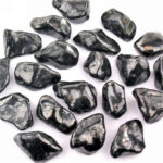 Rauchquarz Trommelsteine handpoliert Ø ca. 29 – 39 mm Edelsteine Heilsteine bei Wunderstein24