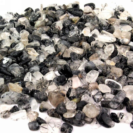 Turmalinquarz Trommelsteine Ø ca. 8 – 12 mm Edelsteine Heilsteine bei Wunderstein24