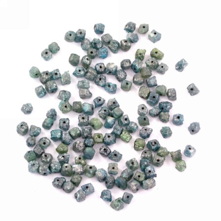 Diamant blau natur 0,2 – 0,4 Kt Würfel gebohrt Edelsteine Heilsteine bei Wunderstein24