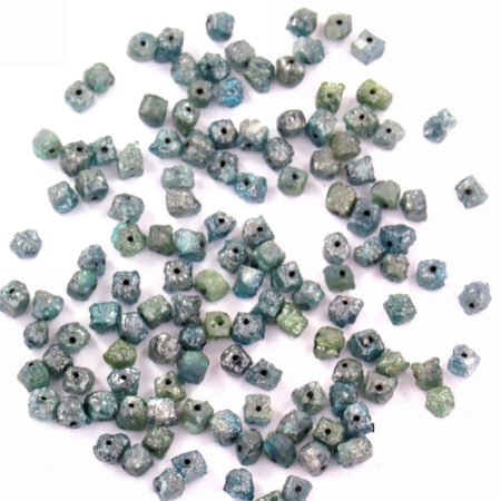 Diamant blau natur 0,2 – 0,4 Kt Würfel gebohrt Edelsteine Heilsteine bei Wunderstein24