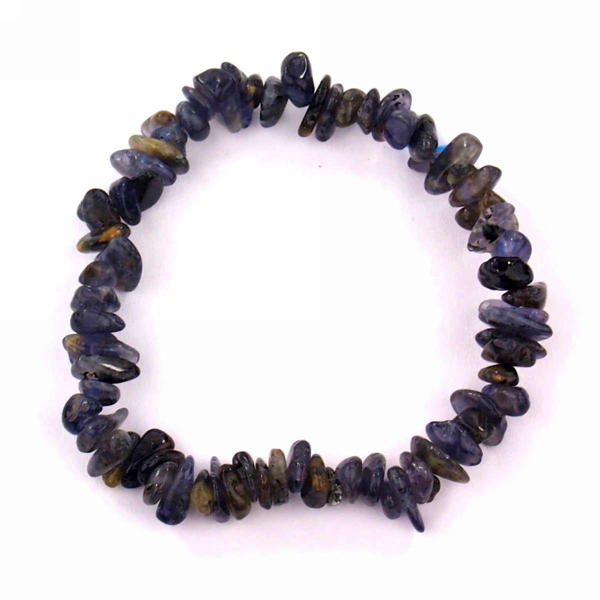 Iolith | Cordierit | Wassersaphir Edelstein Armband flexibel und dehnbar Edelsteine Heilsteine bei Wunderstein24 Iolith | Cordierit | Wassersaphir Edelstein Armband flexibel und dehnbar Edelsteine Heilsteine bei Wunderstein24