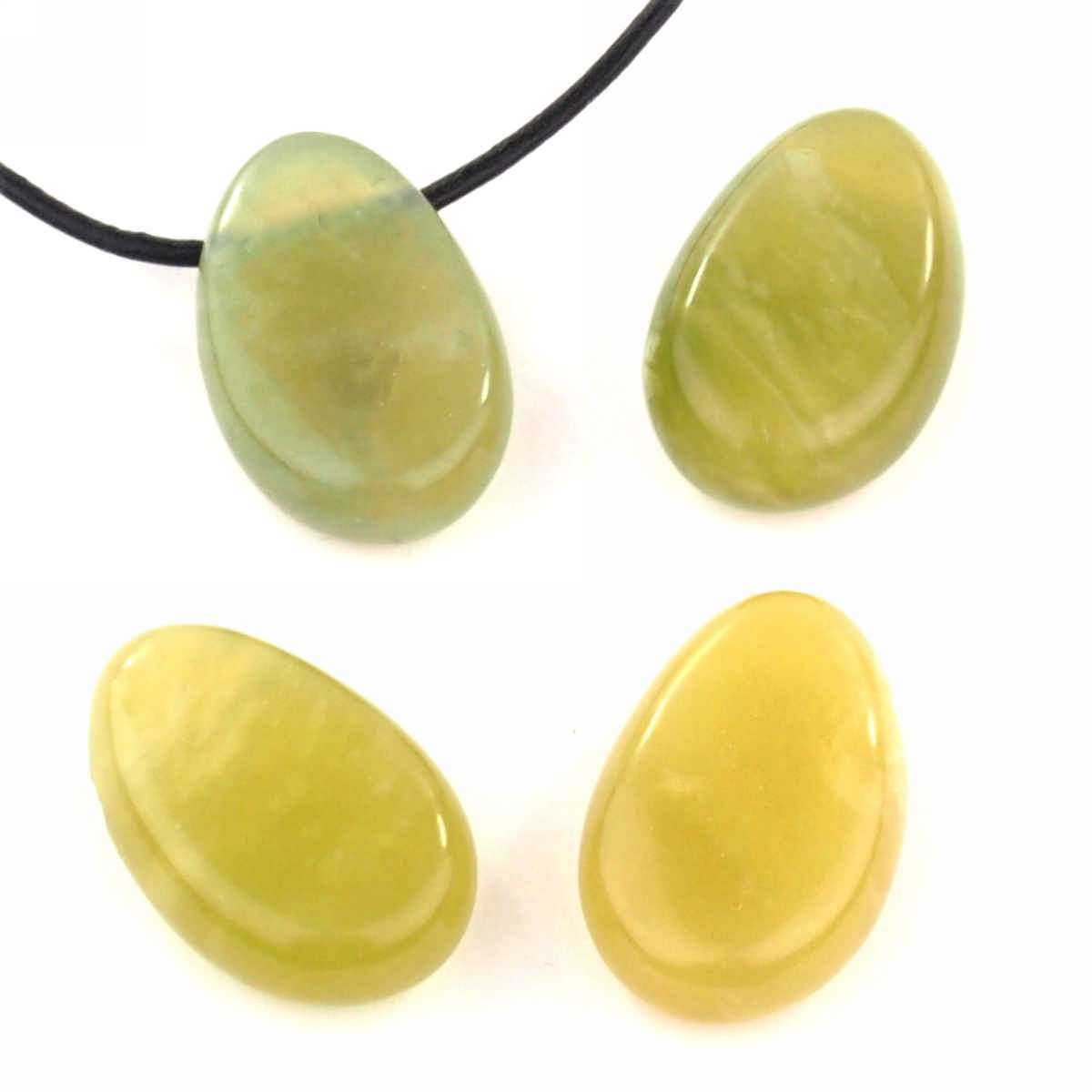 Jade | Serpentin Cabochon Anhänger seitlich gebohrt Edelsteine Heilsteine bei Wunderstein24 Jade | Serpentin Cabochon Anhänger seitlich gebohrt Edelsteine Heilsteine bei Wunderstein24