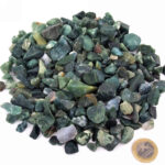 Moosachat polierte kleine Rohsteine Ø ca. 10 – 30 mm Edelsteine Heilsteine bei Wunderstein24