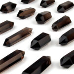 Rauchquarz Doppelender | Doppelspitze transparent 40 g – 50 g aus Brasilien in bester Farbe Edelsteine Heilsteine bei Wunderstein24