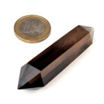 Rauchquarz Doppelender | Doppelspitze transparent 40 g – 50 g aus Brasilien in bester Farbe Edelsteine Heilsteine bei Wunderstein24