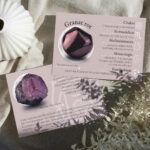 86 Mineralien Bestimmungskärtchen – Set Sammelkarten Edelsteine Heilsteine bei Wunderstein24