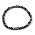 Mondstein facettiert Ø 4 mm Edelstein Armband flexibel und dehnbar Edelsteine Heilsteine bei Wunderstein24