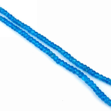 Apatit Edelstein-Strang Perlen facettiert Länge ca. 44 cm in bester Qualität Edelsteine Heilsteine bei Wunderstein24
