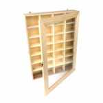 Setzkasten | Sammelkasten aus Echtholz ideal zum Sammeln und Dekorieren Edelsteine Heilsteine bei Wunderstein24