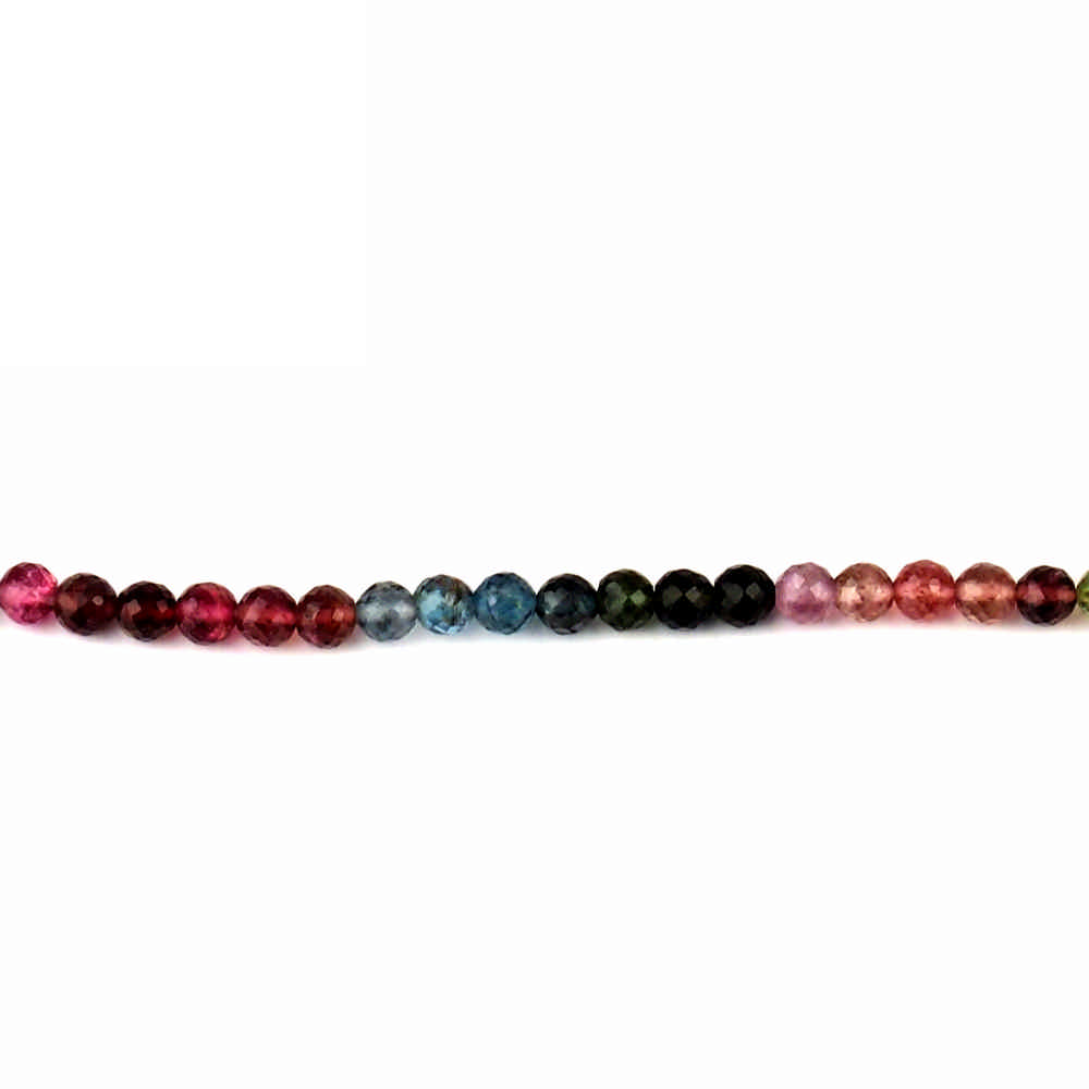 Turmalin bunt Edelstein-Strang Perlen facettiert Länge ca. 39 cm in bester Qualität Edelsteine Heilsteine bei Wunderstein24 Turmalin bunt Edelstein-Strang Perlen facettiert Länge ca. 39 cm in bester Qualität Edelsteine Heilsteine bei Wunderstein24