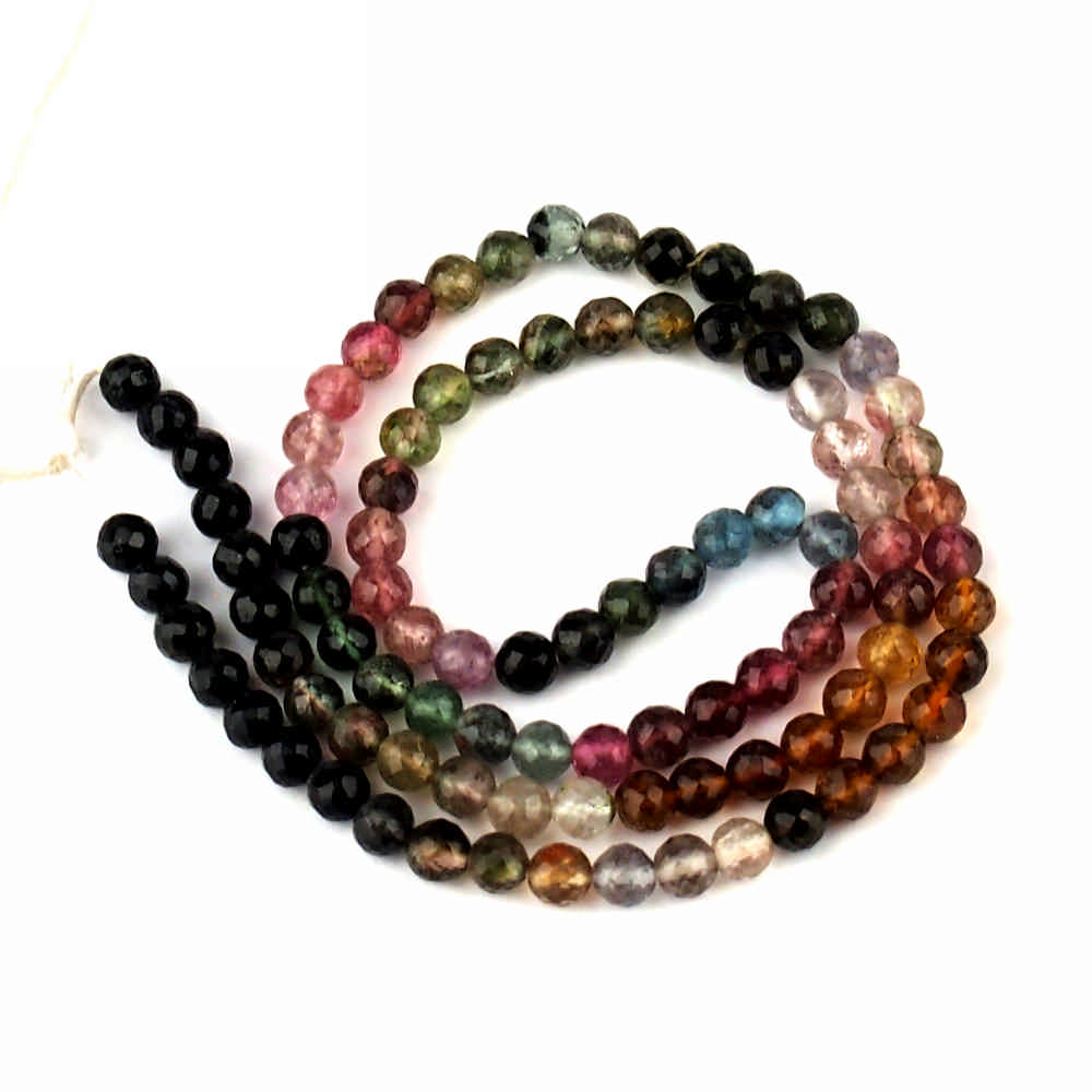 Turmalin bunt Edelstein-Strang Perlen facettiert Länge ca. 39 cm in bester Qualität Edelsteine Heilsteine bei Wunderstein24 Turmalin bunt Edelstein-Strang Perlen facettiert Länge ca. 39 cm in bester Qualität Edelsteine Heilsteine bei Wunderstein24