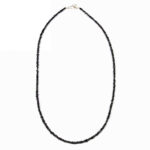Saphir facettierte Perlen Kette mit Farbverlauf Länge 45 cm in bester Qualität Edelsteine Heilsteine bei Wunderstein24