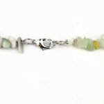 Jade | Serpentin Kette Länge ca. 45 cm mit Karabiner-Verschluss Edelsteine Heilsteine bei Wunderstein24
