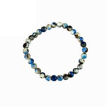Kunzit Ø 6 mm Kugel Edelstein Armband flexibel und dehnbar Edelsteine Heilsteine bei Wunderstein24