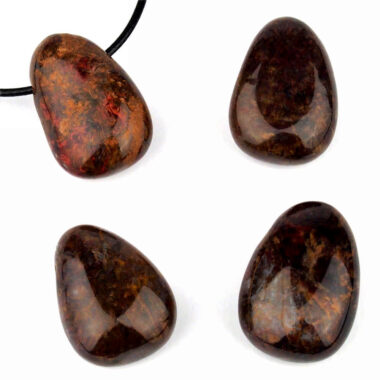 Pietersit Cabochon Anhänger seitlich gebohrt Edelsteine Heilsteine bei Wunderstein24