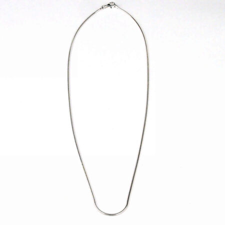 Schlangenkette 925 Sterling-Silber Länge 45 cm Edelsteine Heilsteine bei Wunderstein24