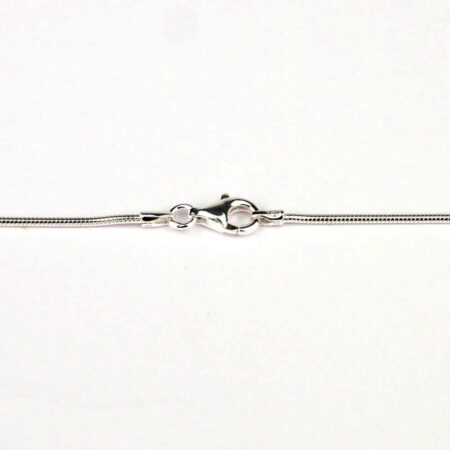Schlangenkette 925 Sterling-Silber Länge 45 cm Edelsteine Heilsteine bei Wunderstein24
