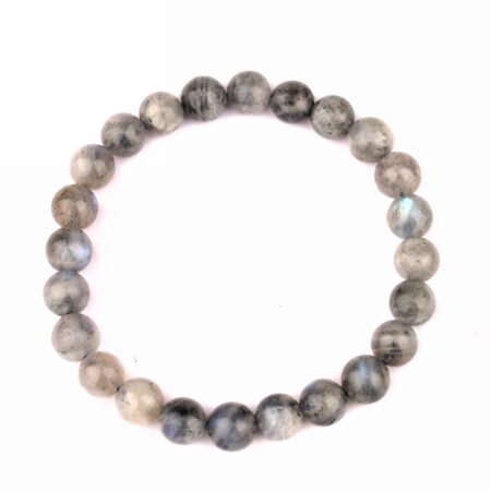 Labradorit Ø 8 mm Kugel Edelstein Armband flexibel und dehnbar Edelsteine Heilsteine bei Wunderstein24