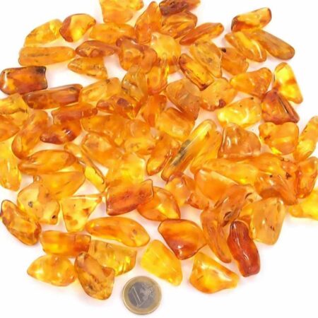 Natürlicher baltischer Bernstein poliert in bester Qualität und Farbe Edelsteine Heilsteine bei Wunderstein24