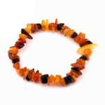 Bernstein Edelstein Armband dreifarbig flexibel und dehnbar Edelsteine Heilsteine bei Wunderstein24 Bernstein Edelstein Armband dreifarbig flexibel und dehnbar Edelsteine Heilsteine bei Wunderstein24