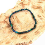 Azurit-Malachit Ø 4 mm facettiertes Kugel Edelstein Armband flexibel und dehnbar Edelsteine Heilsteine bei Wunderstein24 Azurit-Malachit Ø 4 mm facettiertes Kugel Edelstein Armband flexibel und dehnbar Edelsteine Heilsteine bei Wunderstein24