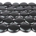 Hämatit Handschmeichler | Massagestein Ø 40 – 46 mm aus Brasilien Edelsteine Heilsteine bei Wunderstein24