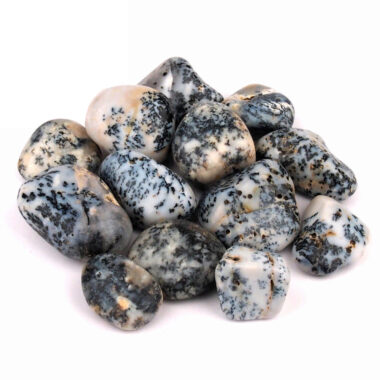 Dendriten – Opal Trommelsteine Ø ca. 25 – 45 mm Edelsteine Heilsteine bei Wunderstein24