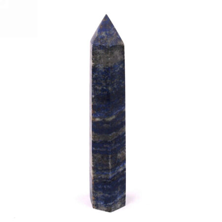 große Lapislazuli Spitze poliert aus Afghanistan in bester Farbe Edelsteine Heilsteine bei Wunderstein24