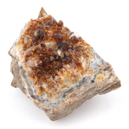 Citrin Stufe aus Uruguay in sehr schöner Farbe Edelsteine Heilsteine bei Wunderstein24