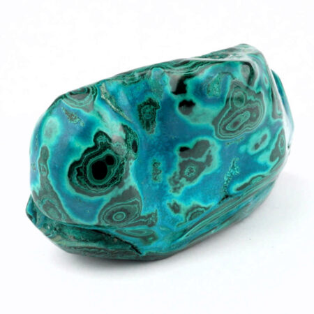 Chrysokoll & Malachit Stufe Natur in bester Qualität und Farbe mit Standfläche Edelsteine Heilsteine bei Wunderstein24