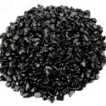 Obsidian Trommelsteine schwarz Ø ca. 8 – 12 mm Edelsteine Heilsteine bei Wunderstein24