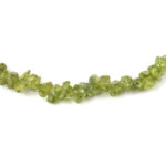 Olivin | Peridot Kette Länge ca. 45 cm mit Karabiner-Verschluss Edelsteine Heilsteine bei Wunderstein24