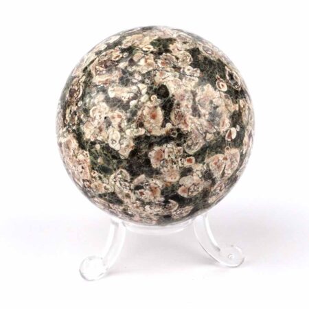 Rhyolith Kugel aus Australien Ø 65 mm in bester Farbe und Struktur Edelsteine Heilsteine bei Wunderstein24