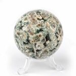 Rhyolith Kugel aus Australien Ø 65 mm in bester Farbe und Struktur Edelsteine Heilsteine bei Wunderstein24