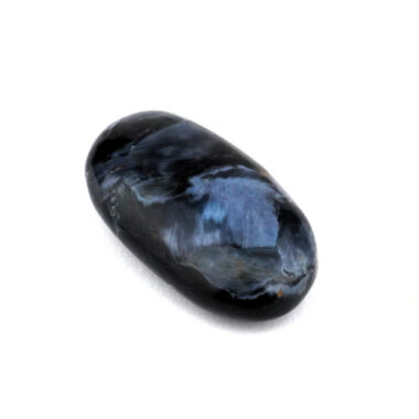 Pietersit blau Cabochon | Handschmeichler aus Namibia in einzigartiger Qualität und Farbe Edelsteine Heilsteine bei Wunderstein24