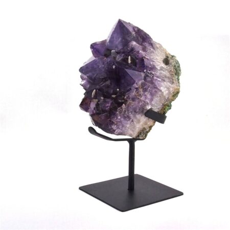 XXL Amethyst & Calcit Brasilien Stufe A+ – Qualität Höhe 264 mm Druse + Ständer Edelsteine Heilsteine bei Wunderstein24